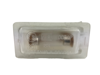 15.3717 С белым донышком Фонарь освещения номерного знака ВАЗ 2108 (ОСВАР)