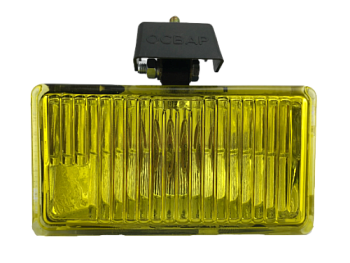 2212.3743-06	Фара противотуманная ВАЗ-2108 желтая железный корпус прямоугольная с крышкой (ОСВАР)