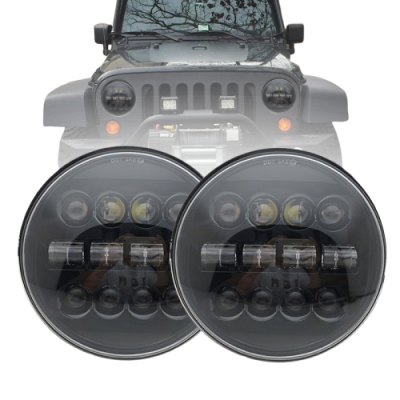 029 Фара 21213-Уаз тюнинг с габаритом JG-S029 2