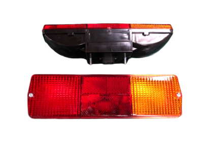 356.3317-07 Фонарь задний Камаз правый МЕТАЛИЗИРОВАННЫЙ 2 БОЛТА Б/Л (АвтоСфера)