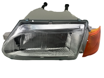 Блок фара 2114 левая желтый указатель под БОШ (ML092)