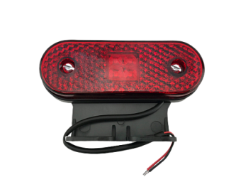 81-02К Фонарь маркерный КРАСНЫЙ 12/24V (АвтоСфера)