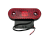 81-02К Фонарь маркерный КРАСНЫЙ 12/24V (АвтоСфера)