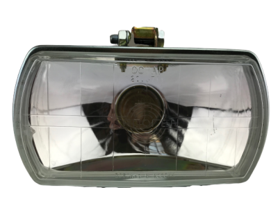 2012.3711-БЛ Фара-прожектор прямоугольная туманка прозрачное стекло УАЗ,КАМАЗ (ОСВАР)