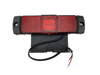 80-02К Фонарь маркерный КРАСНЫЙ 12/24V (АвтоСфера)