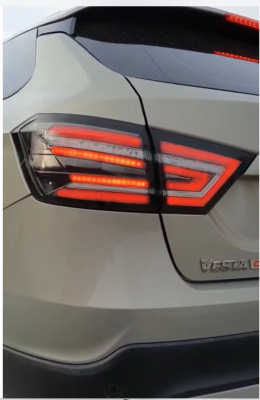 Фонарь задний Lada-VESTA LED, ЧЕРНЫЙ. КОМПЛЕКТ из 4 штук (ML121)