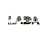 Эмблема задка маленькие буквы LADA