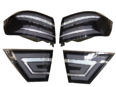 Фонарь задний Lada-VESTA LED, ЧЕРНЫЙ. КОМПЛЕКТ из 4 штук (ML121)