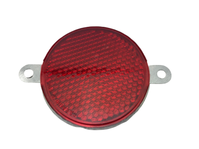 Катафот круглый крепление уши красный