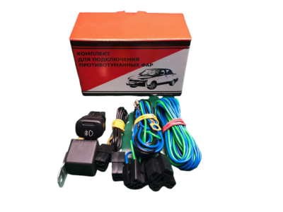 Проводка для противотуманных фар для Lada 2110 евро панель (ML)