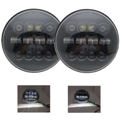 029 Фара 21213-Уаз тюнинг с габаритом JG-S029 3