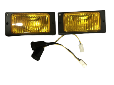 Фара противотуманная 2110 ЖЕЛТАЯ (КИТАЙ)