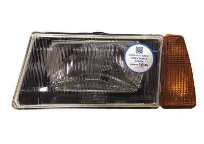 Блок фара 2108 левая черный корпус (Формула света)