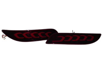 WLS-25-2 Катафот заднего бампера 21704 НЕОН 3-X РЕЖИМ (ML101)