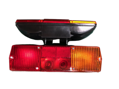 356.3317-09 Фонарь задний Камаз правый МЕТАЛИЗИРОВАННЫЙ 6 БОЛТОВ Б/Л (АвтоСфера)