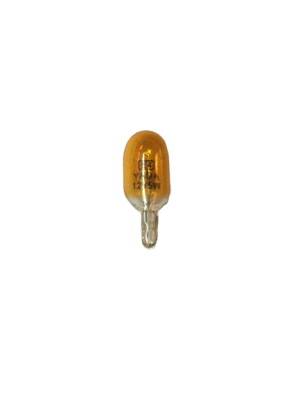 Лампа безцокольная W5W T10 12V/5W AMBER желтая (КИТАЙ)