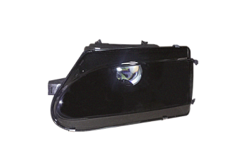 Блок фара 2114 левая c ЛИНЗОЙ BI-LED, тонированное стекло без поворотника (ML369)