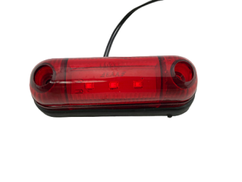 78-02 Фонарь контурный диодный КРАСНЫЙ 12/24V (АвтоСфера)