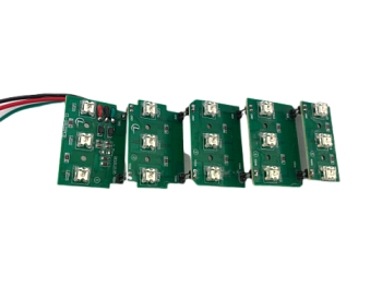 Плата фонаря 21704 диодная правая