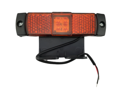 80-03К Фонарь маркерный ЖЕЛТЫЙ 12/24V (АвтоСфера)