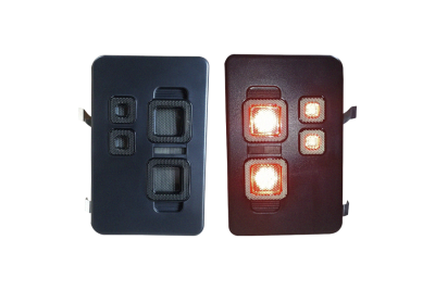 Фонарь 2104 LED кубиком комплект (ML460)