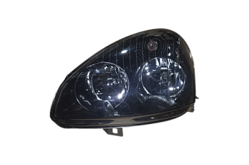 Блок фара 2170 левая черная  маска тонированное стекло (ML366)