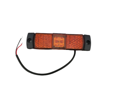 80-03 Фонарь маркерный ЖЕЛТЫЙ 12/24V (АвтоСфера)