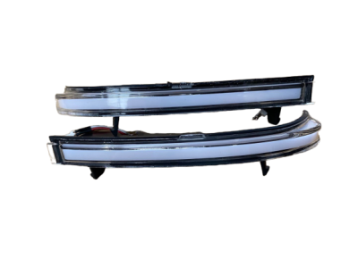 Повторитель указателя поворота на зеркало 2170 бегущие БЕЛО МАТОВОЕ стекло диодные (LEXUS)