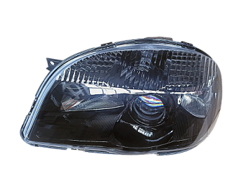 Блок фара 2123 шеви нового образца левая ЧЕРНАЯ 676512.153 (АНАЛОГ)