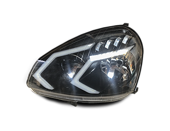 Блок фара 2170 левая ТЕМНАЯ AMG (СЕВиЕМ)