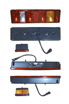 8512.3716-004 Фонарь задний ВАЛДАЙ левый б/л со жгутом и разьемом СЦАЗ (АвтоСфера)