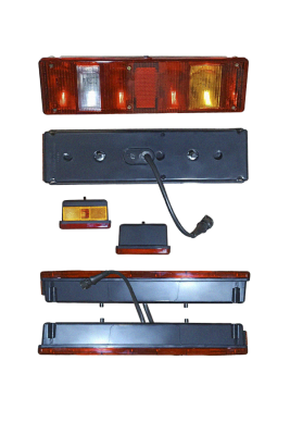 8512.3716-003 Фонарь задний ВАЛДАЙ правый б/л со жгутом и разьемом СЦАЗ (АвтоСфера)