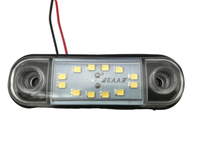 79-01 Фонарь контурный 12-х диодный БЕЛЫЙ 12/24V (АвтоСфера)