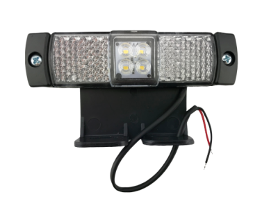 80-01К Фонарь маркерный БЕЛЫЙ 12/24V (АвтоСфера)