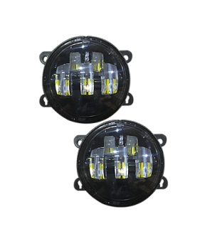 Фара противотуманная ЖЕЛЕЗНЫЙ корпус 5 ЛИНЗ Lada-VESTA, GRANTA FL, X-REY LED ЛЕВАЯ=ПРАВАЯ (ML161)