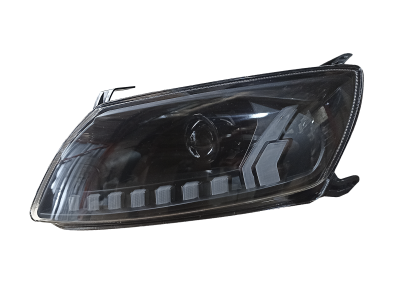 Блок фара 2190 левая в стиле AUDI c BI-LED линзой (ML285)