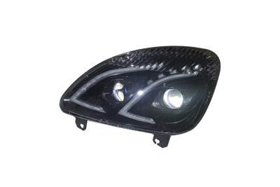 Блок фара 2217 газель бизнес левая с линзами ДХО ZK-02-004-3 (ML406)