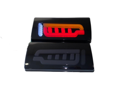 Фонарь задний 2107 DH-405 черный в стиле АУДИ (КИТАЙ)