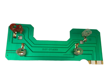 2107-3716093 Плата заднего фонаря 2107 левая в сборе без ламп